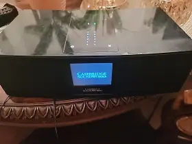 Cw0380 Cambridge Soundworks Ambiance Touch Radio With Remote Pandora Ipod Alarm
