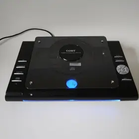 Cxcd380 Coby Mini Cd Stereo System-main Unit Only No Speakers-tested/works