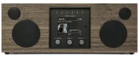 Como Audio 816702020044 Duetto Wireless Speaker Stereo System Walnut Black New Sealed Box