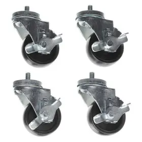 Cstpk-3bts-7b Component Hardware Caster Kit Med Duty 1/2-13 X 3/4 Inch Thd S
