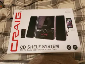 Cm427bt-wh-e Craig Cd Player Shelf System Radio. New In Box