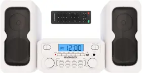 Mm435m-wh Craig Electronics Llc 313029175131 Magnavox 3-piece Compact Cd Shelf System With Digital Fm Stereo Radio