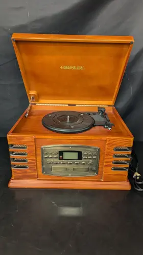78cd Crosley Radio/phonograph/am/fm/cd/cassette Radio Cr