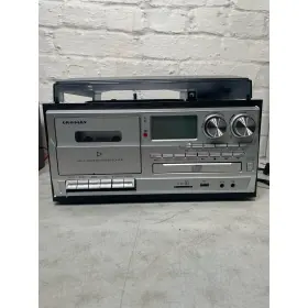 Cr7014a-bk Crosley For Parts Eclipse 3-speed Turntable With Bluetooth Radio Cd Player #2