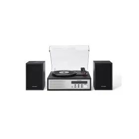 Cr7022a-bk Crosley Stereo System - Black One Size