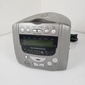 Curtis Mathes Cma8300 Cd Clock Radio Dual Alarm Am Fm Silver Top Load Player