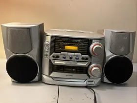 2speakers Curtis Rcd856 Stereo System 3 Disc Cd Changer Am/fm Radio No Remote #2