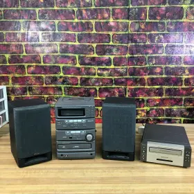 20251211 Denon C.2 D Al.07 D-c1 Micro Hifi Component System Cd Player Cassette Stereo Works