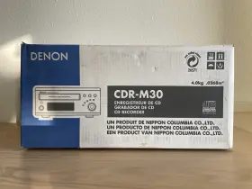 Cdr-m30 Denon Nos Compact Cd Recorder And Player