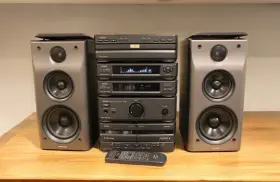 D-500 Denon D500 Hi-fi Stereo Surround System Serviced Fully Functional With Remote #3