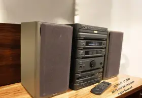 D-500 Denon D500 Hi-fi Stereo Surround System Serviced Fully Functional With Remote