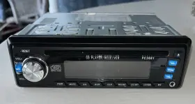 Pc3681 Digital Audio Stereo Am / Fm Cd Aux Mp3 With Blue Buttons