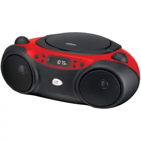 Bc232r Dpi Inc Cd Boombox Am/fm Led Display Red