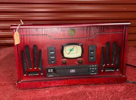 9249 Electro Brand Wooden Stereo System Model