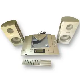 7808 Emerson Ms Compact Cd Player Micro System Am/fm Radio With Speakers Remote Euc