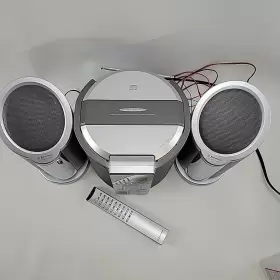 Es11 Emerson Model Cd Player / Radio Cd-rw Works Shelf Stereo #3