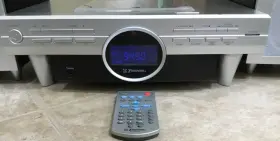 60-1418 Emerson Es769 Executive Bookshelf Am/fm Stereo Speakers Cd Not Working #2