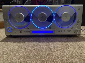 Ms3103 Emerson Triple Play Cd Player With Am/fm Wall Mountable. Read Desc