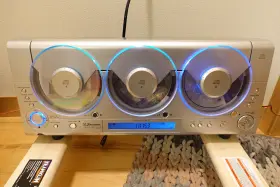Ms3105 Emerson Triple-play Linear 3 Cd Changer With No Speakers And Remote