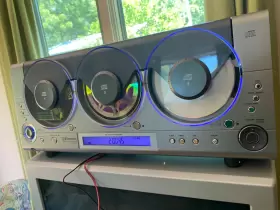 Ms3106 Emerson Three Cd Changer Audio System Digital Am/fm Stereo Tuner In Box #2