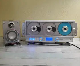 Ms3108 Emerson 3 Cd Changer Am/fm Stereo Receiver Without Ne Speaker See Description