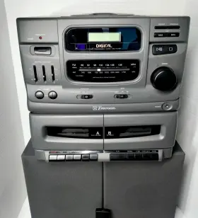 Ms7635 Emerson Cd-works Am/fm Radio- Works Cassette Sometimes With Remote #2