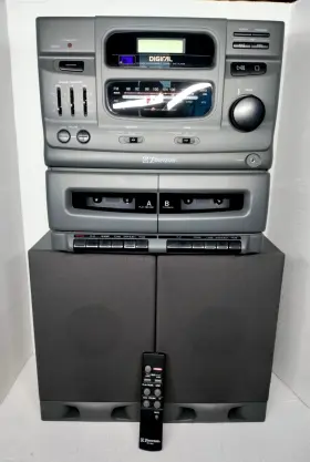 Ms7635 Emerson Cd-works Am/fm Radio- Works Cassette Sometimes With Remote
