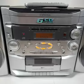Ms9700 Emerson 6 Cd Changer Home Audio System - Parts/repair Broken #3
