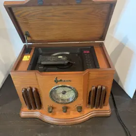 Nr51ak Emerson Retro Am/fm Radio And Cd Player Built In Speaker Model Tested Works