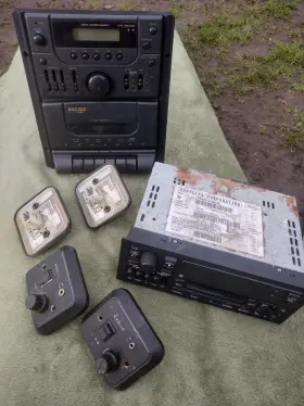 P04704386ac Encore - Chrysler Corporation Oem Dodge Motorhome Dual Cassette Stereo System With Passenger Tv Radio Headphone