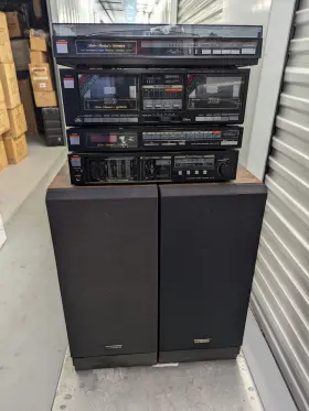 Cr-w34h Fisher Vintage Stereo System