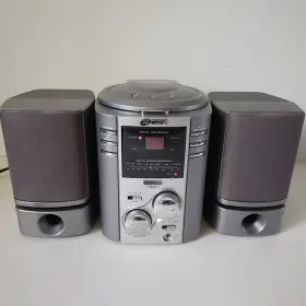 Cord-silver-2003-tested Gpx S7010 Micro Cd Stereo System-cd-with Speakers Cord-silver-2003-tested/works
