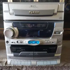 S7798 Gpx Compact Shelf Stereo System 5 Cd Changer Home Music Center Model #2
