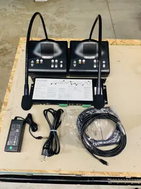 5501-2 Hamilton/greyfield 2 Lane Bank Drive Thru Audio System Complete Lightly Used