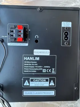 Hl-616 Hanlim Hi-fi Stereo Cd Micro System Bluetooth Led Display Remote Control #3