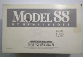 Henry Kloss 003625002541 Cambridge Soundworks Model 88 By Am/fm Player Gray With Remote Ex Cond
