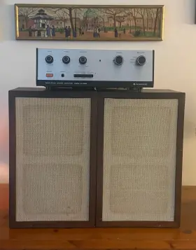 Ka-2002 Hh Scott And Kenwood Vintage / System -one Of Our Most Favored Pairings 1968-1971