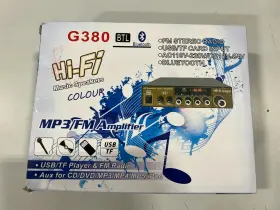 G380 Hi-fi Music Speakers Mp3/fm Amplifier Fm Stereo Radio Btl