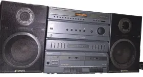 Hrd-201 Hitachi Vtg Component System Tape Recorder / Graphic Eq Excellent Works
