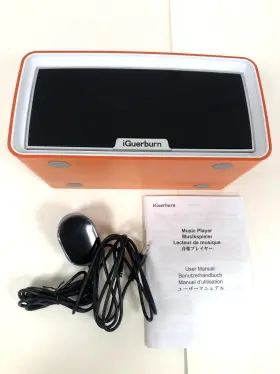 Gebus051 Iguerburn Mp3 Music Player - Usb Orange Open Box Tested Working #3