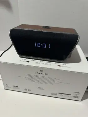 Cav5bb Ihome Cavalier Audio Wireless Charging Bluetooth Speaker - Amazon Alexa Enabled Wifi