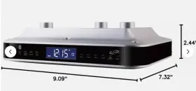 Ikb333 Ilive Ibk333 Wireless Under Cabinet Stereo Radio Music System Bluetooth