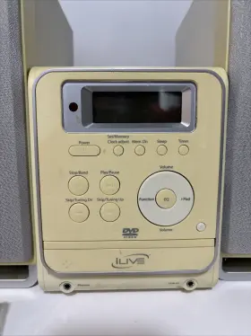 Ihm8816dt Ilive Ipod Charge Player Cd Yellow Home Stereo System With Aux #2