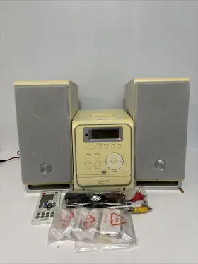 Ihm8816dt Ilive Ipod Charge Player Cd Yellow Home Stereo System With Aux