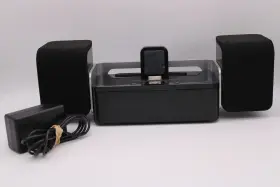 Imm747-01 Iluv Audio Cube Stereo Speaker Dock For 30-pin Ipod/ipad Black