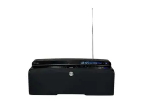 I398blk-01 Iluv Jwin Clock 30-pin Dock Radio Rare Used