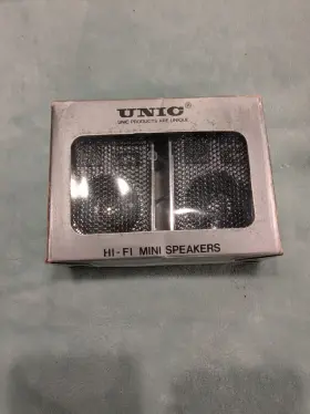 Ht-12 International Vintage Hi-fi Mini Speakers For Stereo Receiver And Cassette