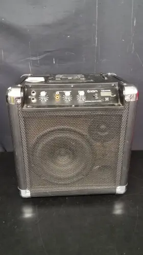 36cg Ion Block Rocker Portable Sound System Stereo Battery Ipod Radio Am/fm Dock
