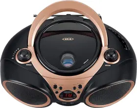 Cd-490 Jensen 077283964992 Rose Gold Portable Boombox Sport Stereo Cd Player With Am/fm Radio #3