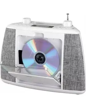 Jensen 753275597491 Portable Bluetooth Cd Player Music System - Silver #3